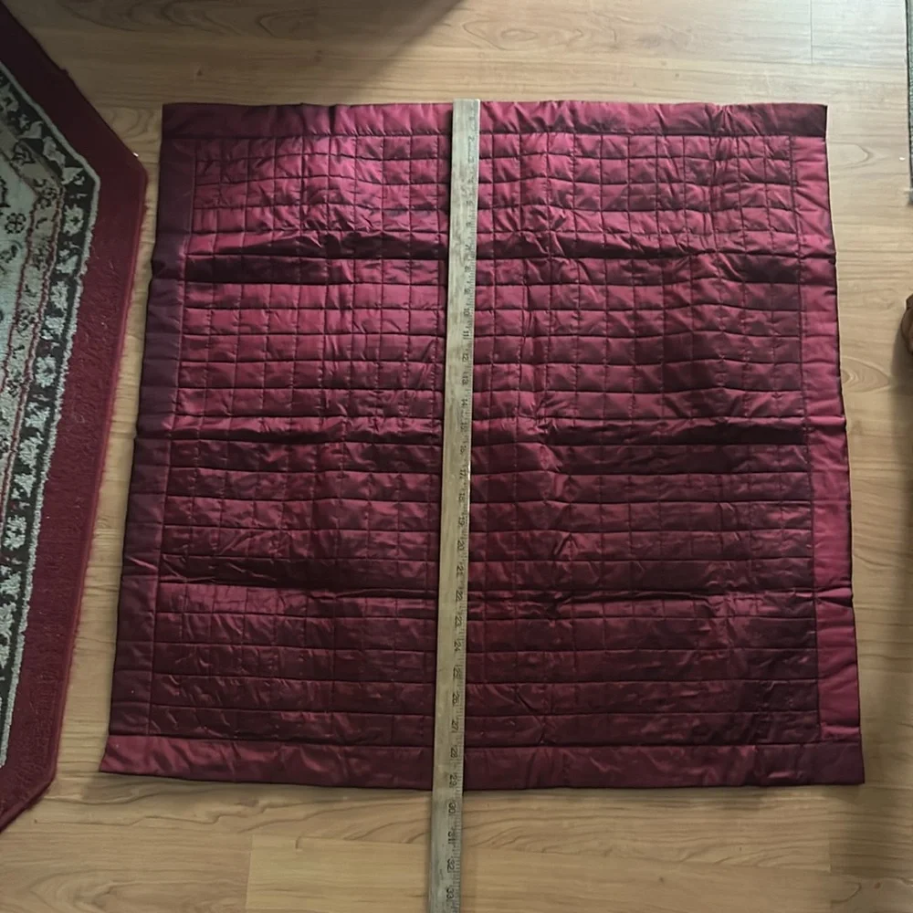 Large Burgundy Pillow Sham